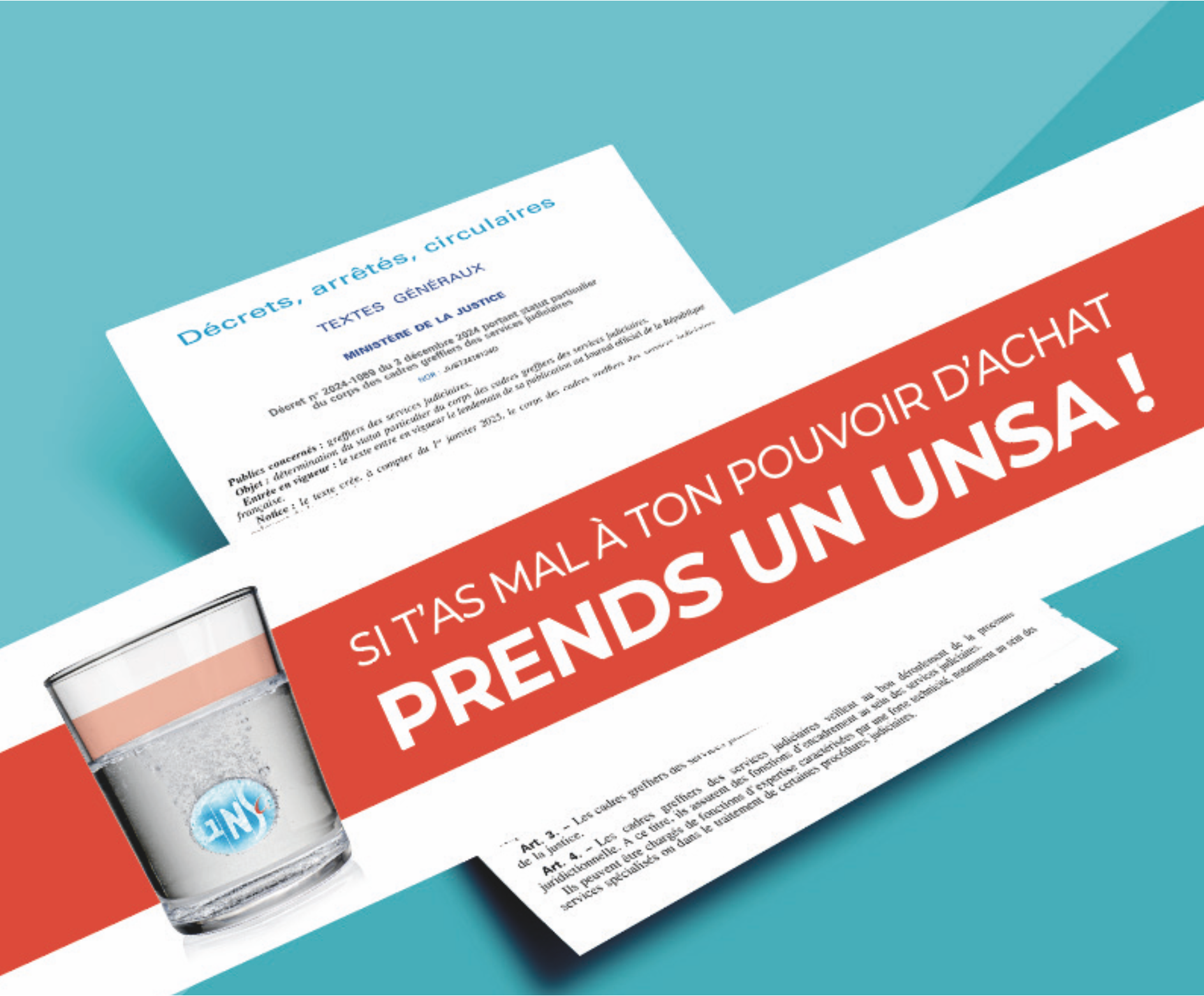 Mise en palce du cadre greffier : l’UNSa SJ à la manœuvre !